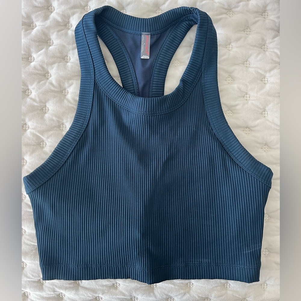 Free People workout top with built in bra!